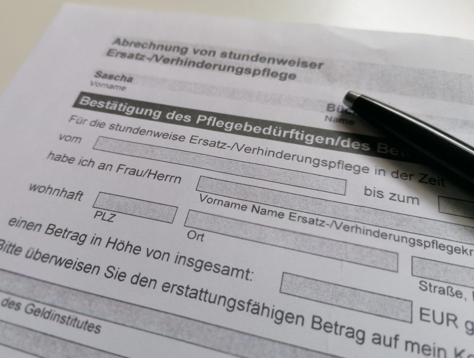 Verhinderungspflege und was es zu wissen gibt - HdH-Betreuung